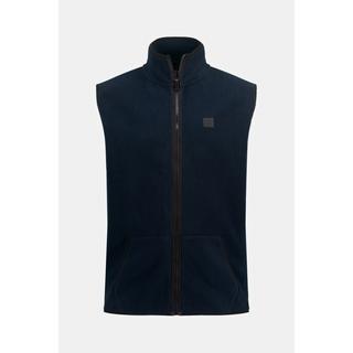 JP1880 Gilet in Pile Comfort Fit Collo Alto Tasca a Marsupio  