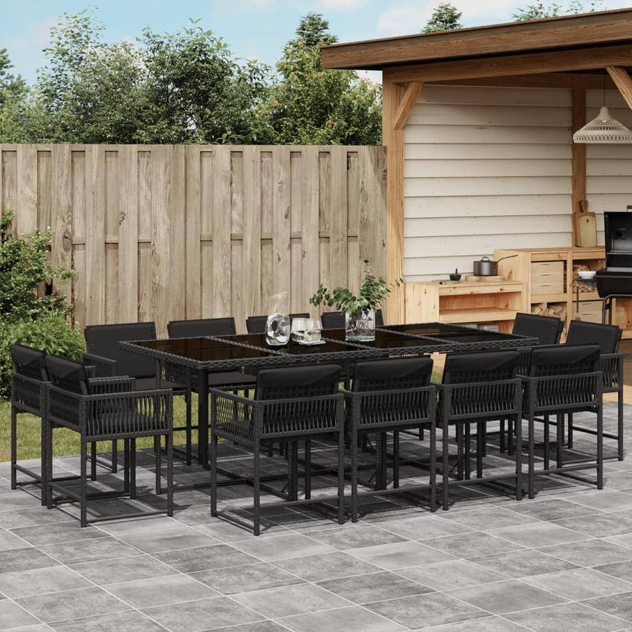 VidaXL Garten essgruppe poly-rattan  