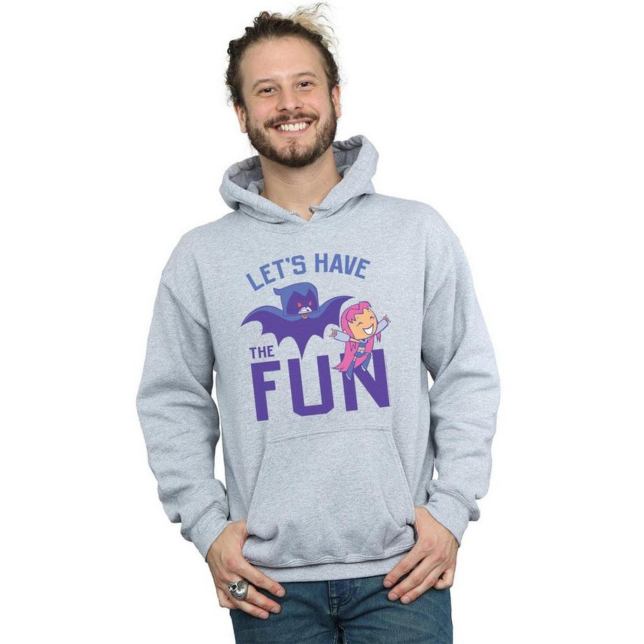 DC COMICS Teen Titans Go Let's Have The Fun Felpa con cappuccio  