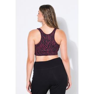 Studio Untold Brassière de sport Imprimé Zébré Coloré Dos Nageur  