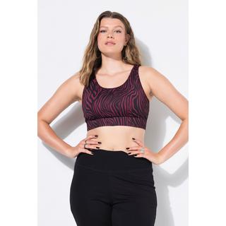 Studio Untold Brassière de sport Imprimé Zébré Coloré Dos Nageur  