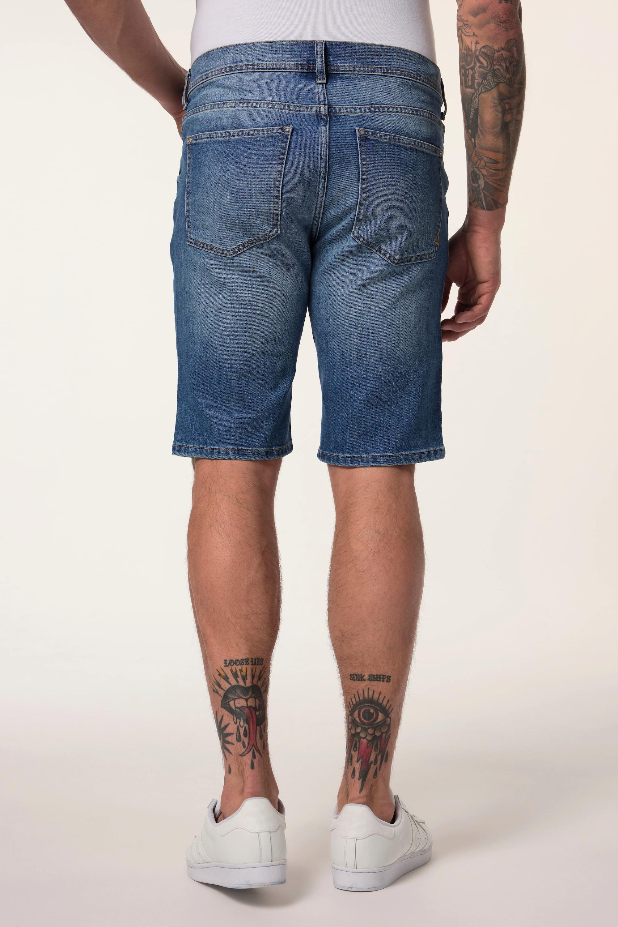 JP1880 Bermuda di jeans FLEXNAMIC Taglio Speciale per l'Addome Taglio Dritto  