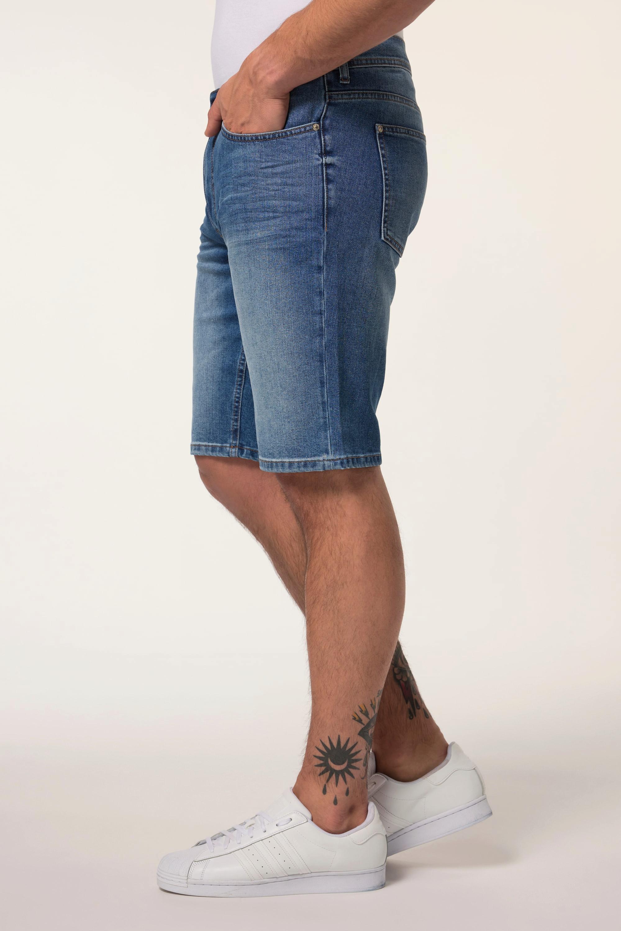 JP1880 Bermuda di jeans FLEXNAMIC Taglio Speciale per l'Addome Taglio Dritto  