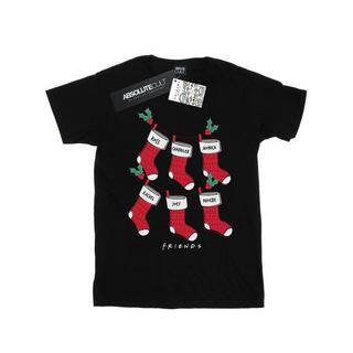 Friends Christmas Stockings T-Shirt  