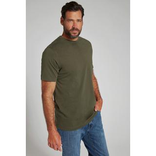 JP1880  T-shirt basic di cotone pettinato con scollo a girocollo, disponibile fino alla taglia 8XL 