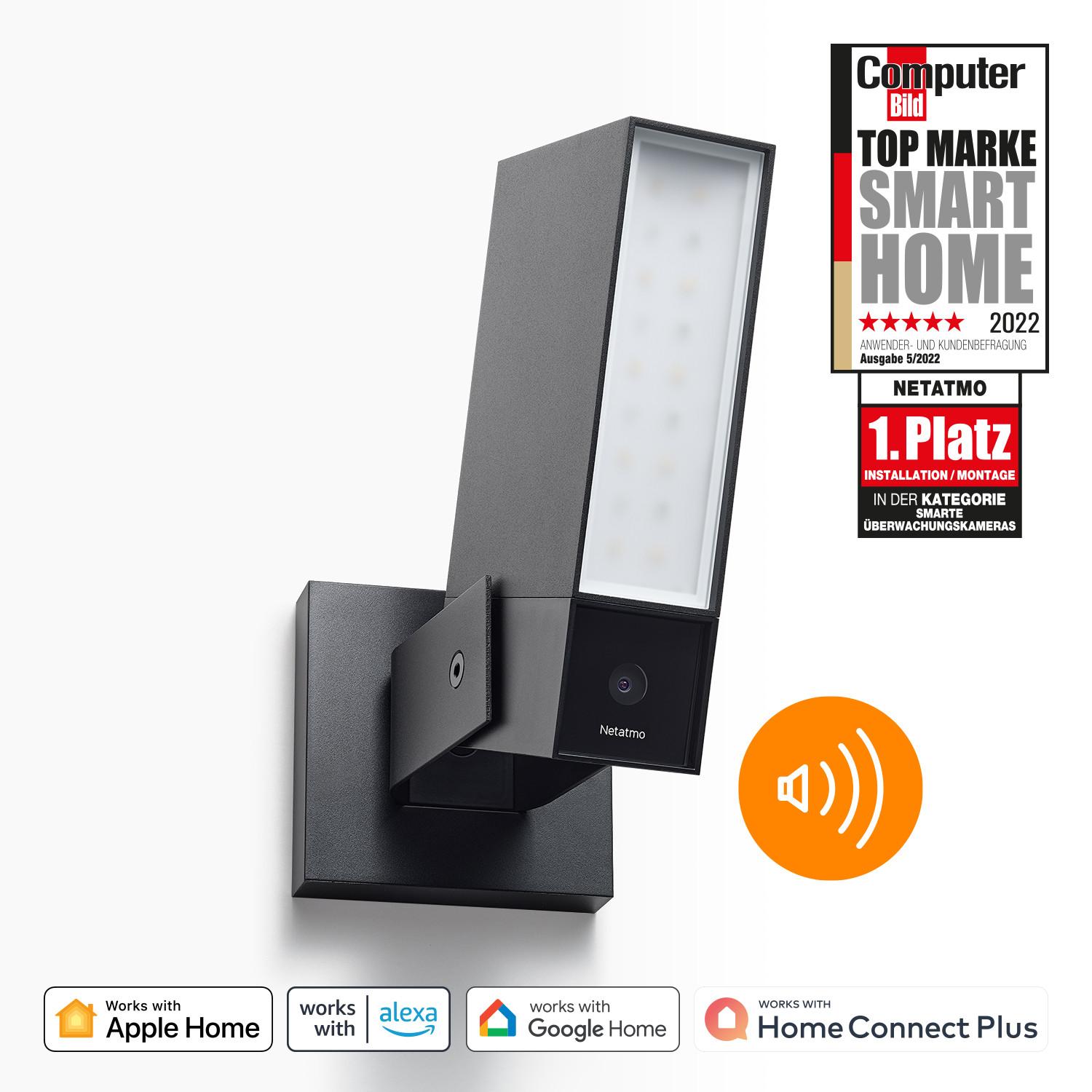 NETATMO  Caméra extérieure intelligente (Presence) avec sirène 