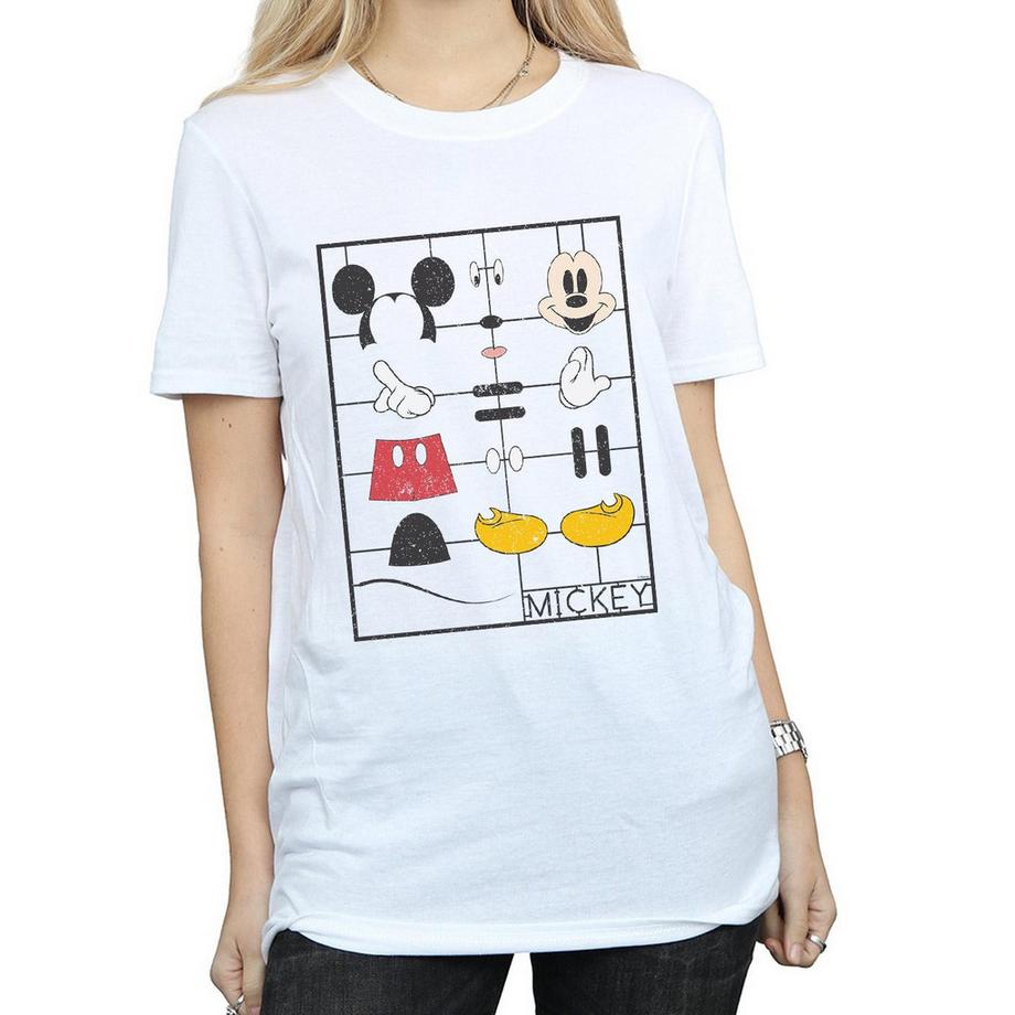 Disney Mickey Mouse Blueprint T-Shirt  