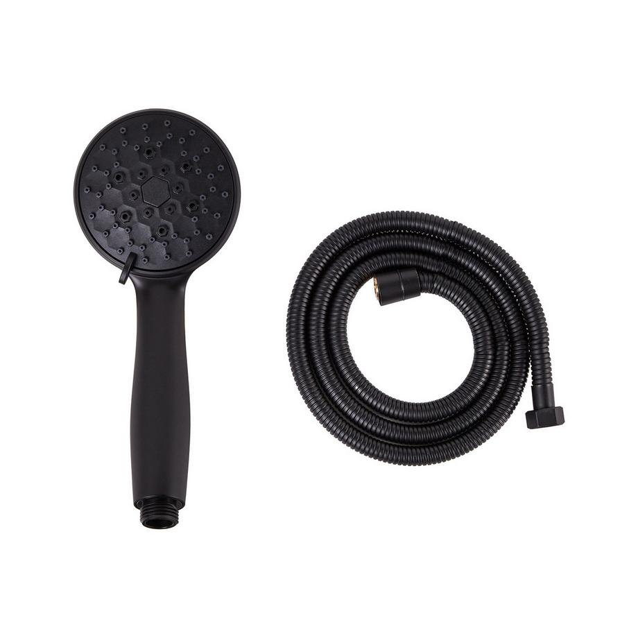 Beliani Kit doccia con soffione e flessibile en ABS (materiale sintetico resistente) Classico MACAY  