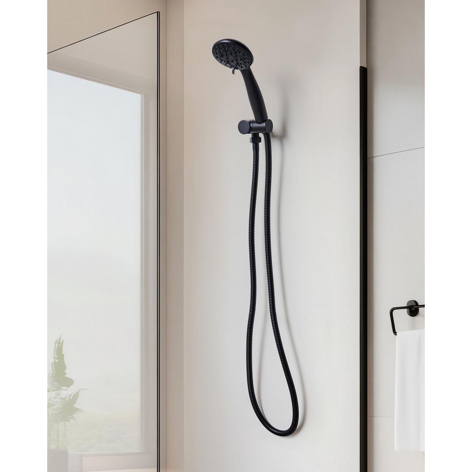 Beliani Kit doccia con soffione e flessibile en ABS (materiale sintetico resistente) Classico MACAY  