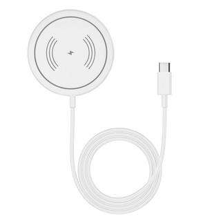 Avizar  Chargeur MagSafe iPhone 15W LinQ Blanc 