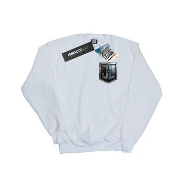 Justice League Movie Shield Faux Pocket Sweatshirt