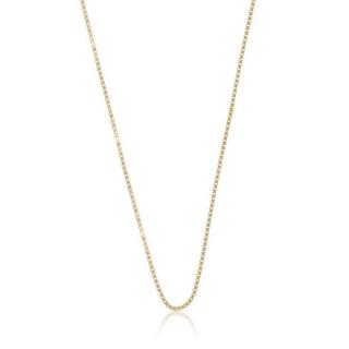 MUAU Schmuck  Collier Venezianer Gelbgold 750, 1.1mm, 42cm 