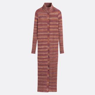 La Redoute Collections Robe Pull Longue Manches Longues Rayée  