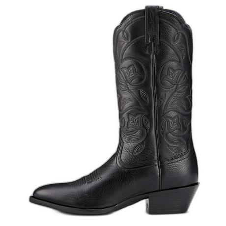 Ariat  stivali western da in pelle heritage r toe 