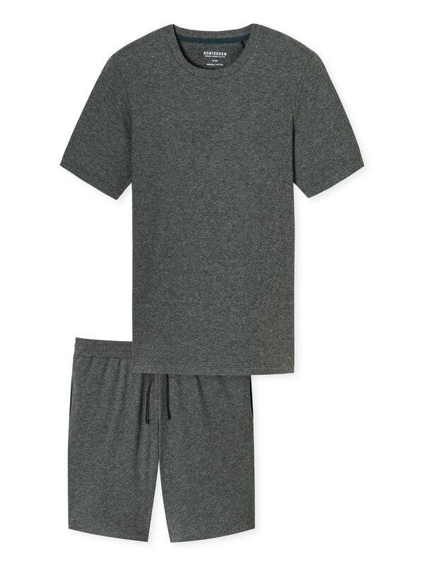 Schiesser Doppelripp Modal Pyjama Set  