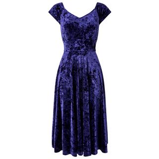 Joe Browns Vintage Samt Skaterkleid  