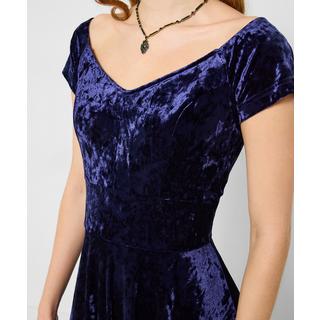 Joe Browns Vintage Samt Skaterkleid  