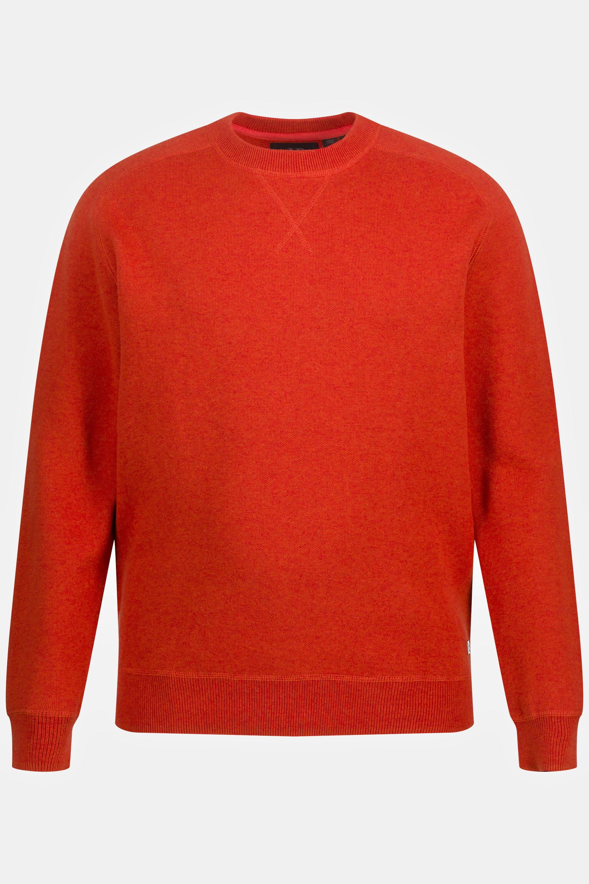 JP1880  Pullover con FLEXNAMIC® ed effetto felpa, fino alla tg. 8XL 