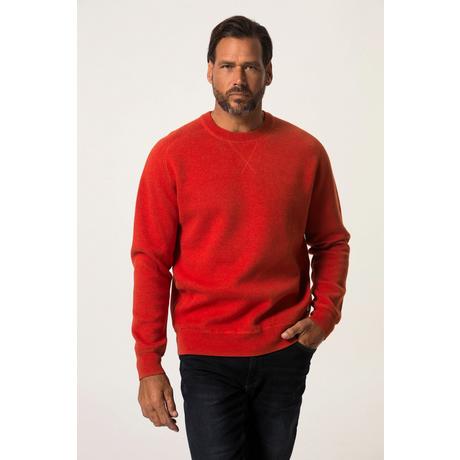 JP1880  Pullover con FLEXNAMIC® ed effetto felpa, fino alla tg. 8XL 