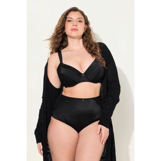 Ulla Popken Reggiseno con ferretto coppe morbide raso pizzo  