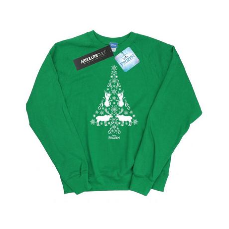 Disney  Frozen Christmas Tree Sweatshirt 