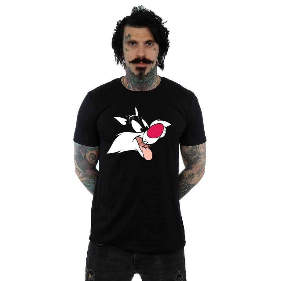 LOONEY TUNES Sylvester the Cat T-Shirt Imprimé  