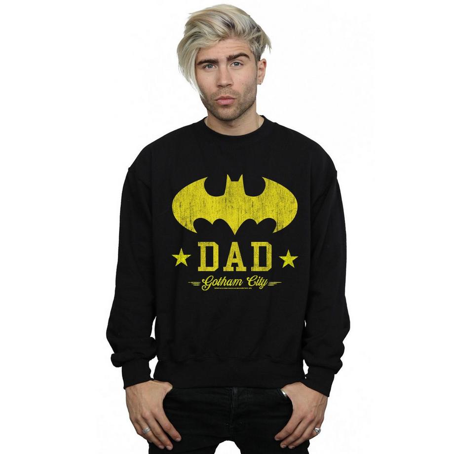 DC COMICS Bat Dad Gotham City Sweatshirt  