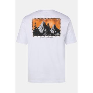 JP1880 FLEXNAMIC T-shirt Outdoor Maniche Corte con Stampa sul Retro QuickDry  
