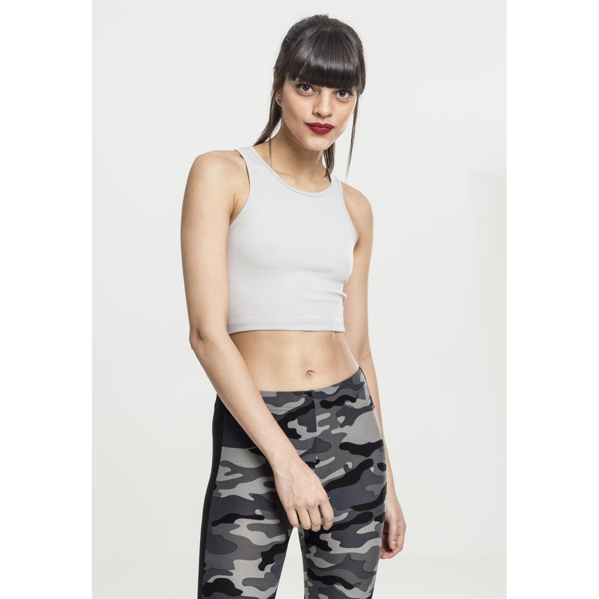 URBAN CLASSICS  crop top urban classic basic 