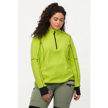 HYPRAR Fleece-Sweatshirt, Stehkragen, Langarm