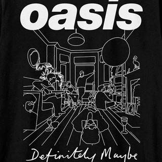 Amplified Definitely Maybe T-Shirt Stampa Grafica  