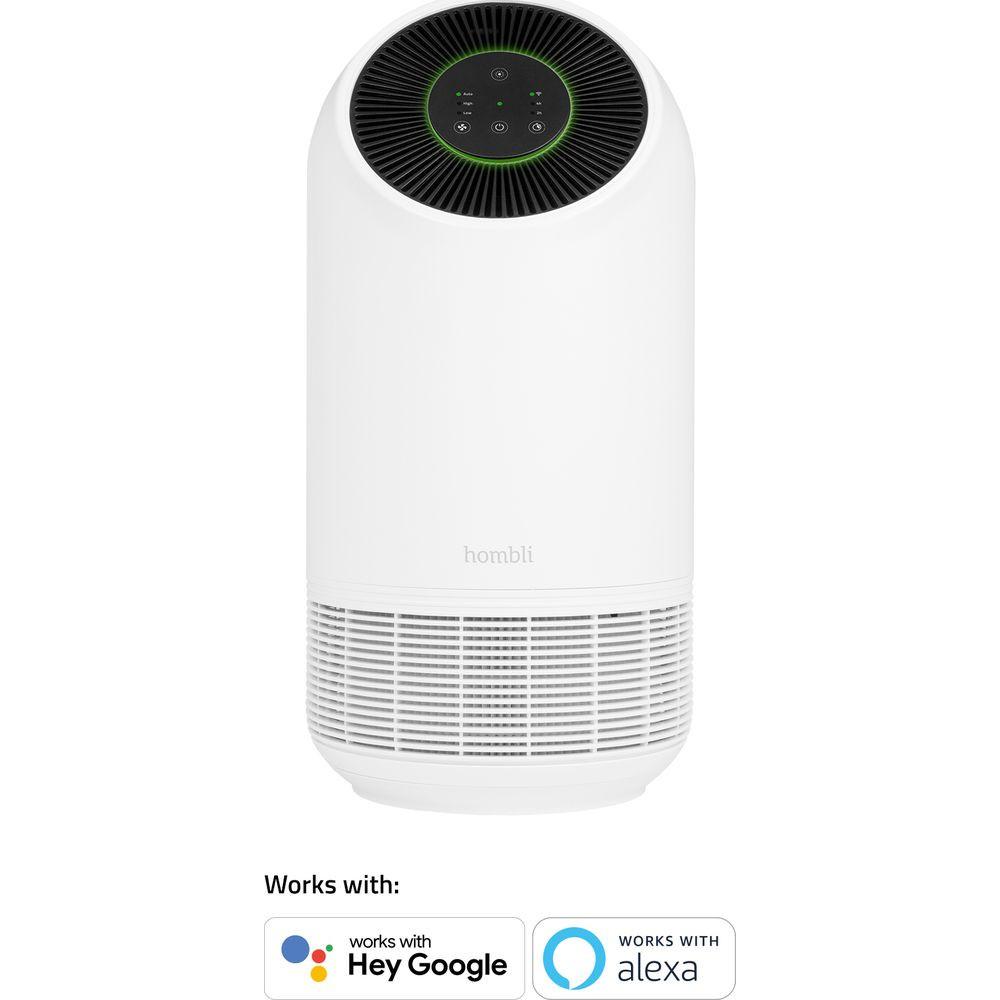 Hombli Hombli HBAP-0109 purificatore 25 m² 30 dB Nero, Bianco  