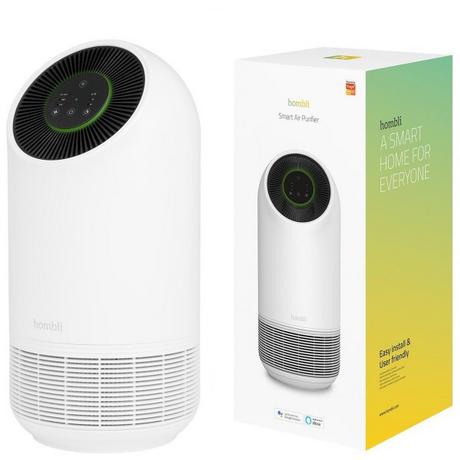 Hombli Hombli HBAP-0109 purificatore 25 m² 30 dB Nero, Bianco  