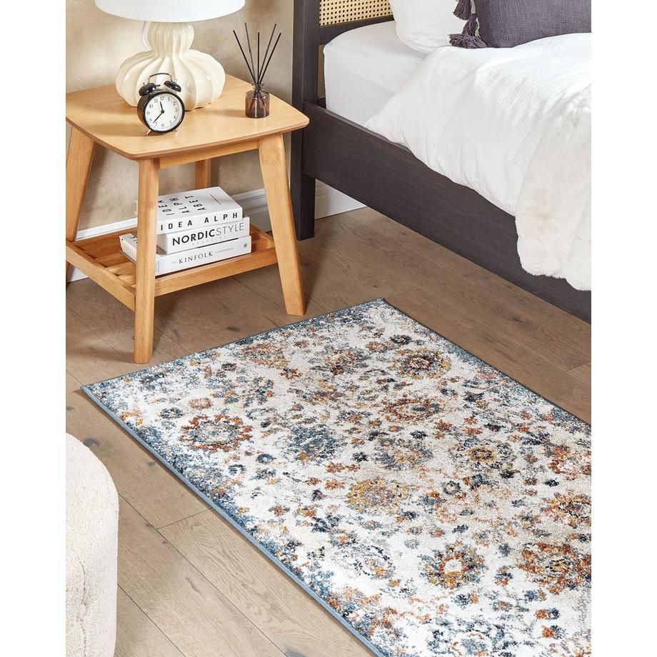 Beliani Tapis en Polypropylène Traditionnel AKORI  