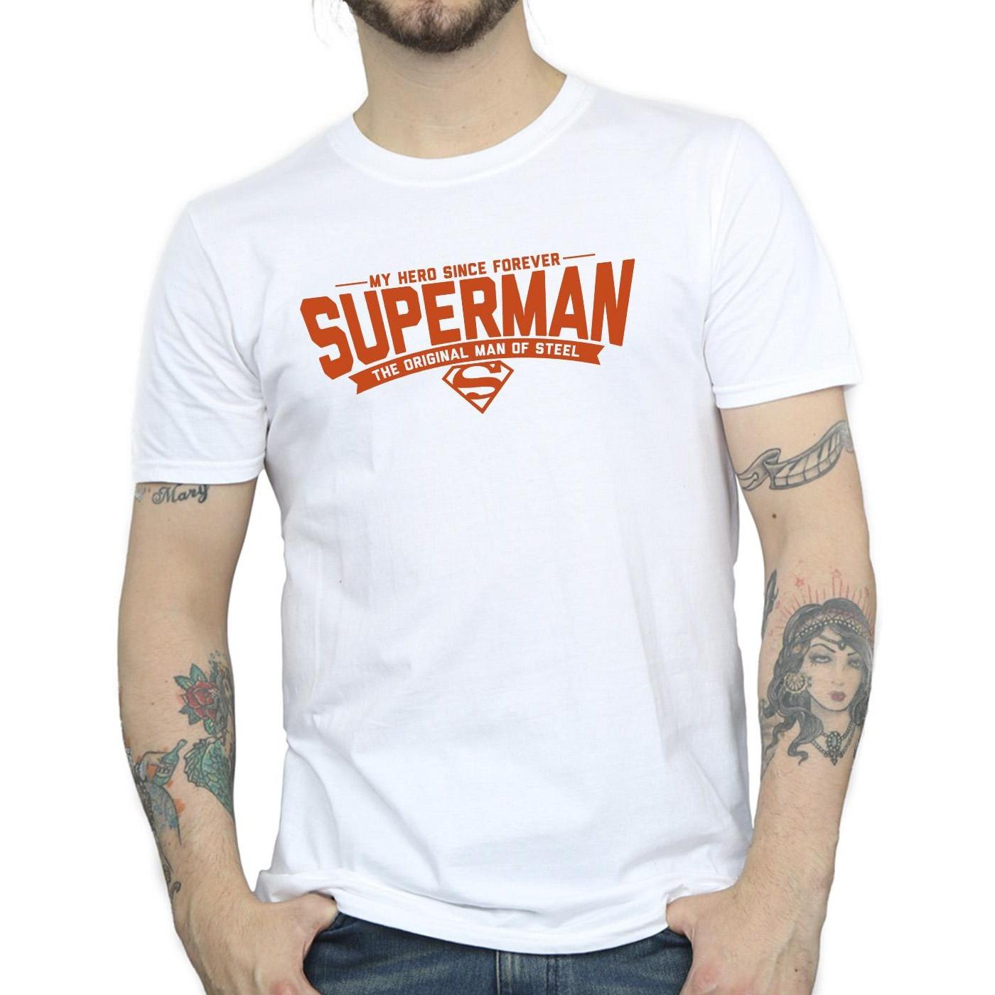DC COMICS Superman My Hero Since Forever T-Shirt  
