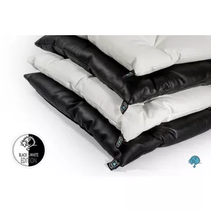 Polsterauflage zu Liebesschaukel Microfaser Leder Black & White Euphoria