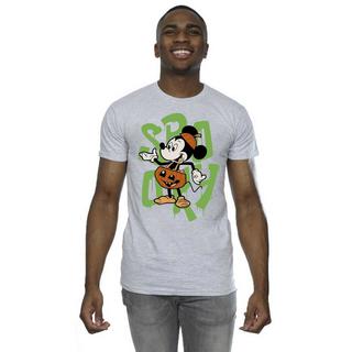 Disney Spooky Mickey Mouse T-Shirt Coupe Cintrée  