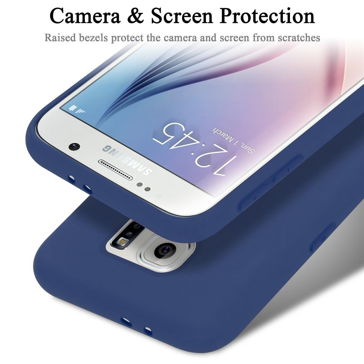 Cadorabo  Hülle für Samsung Galaxy S6 TPU Silikon Liquid 