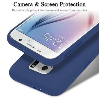 Cadorabo  Housse compatible avec Samsung Galaxy S6 - Coque de protection en silicone TPU flexible 