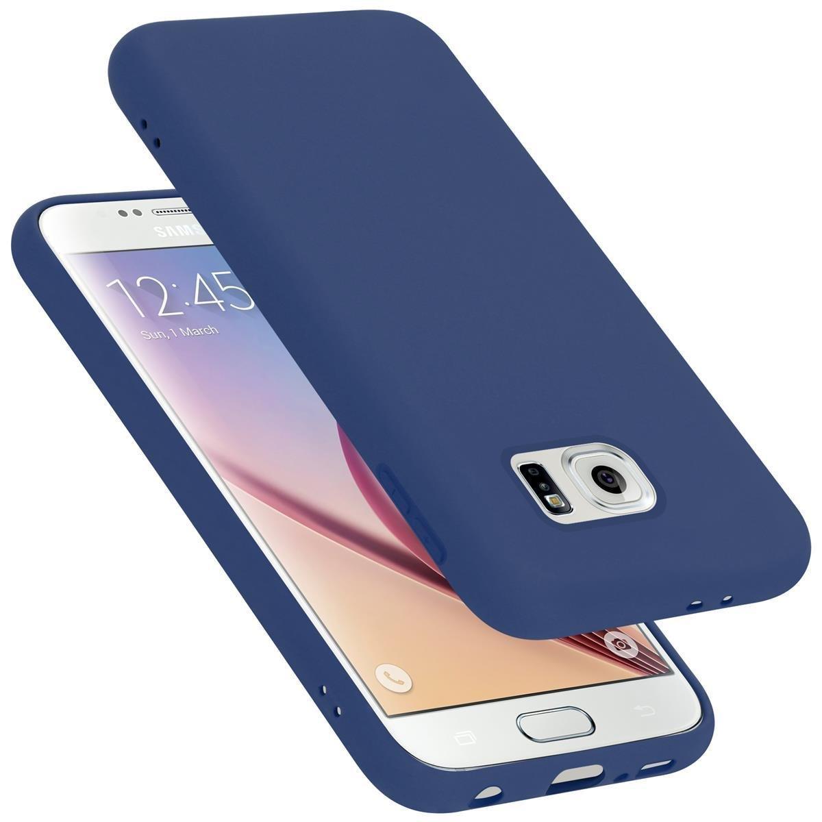 Cadorabo  Housse compatible avec Samsung Galaxy S6 - Coque de protection en silicone TPU flexible 