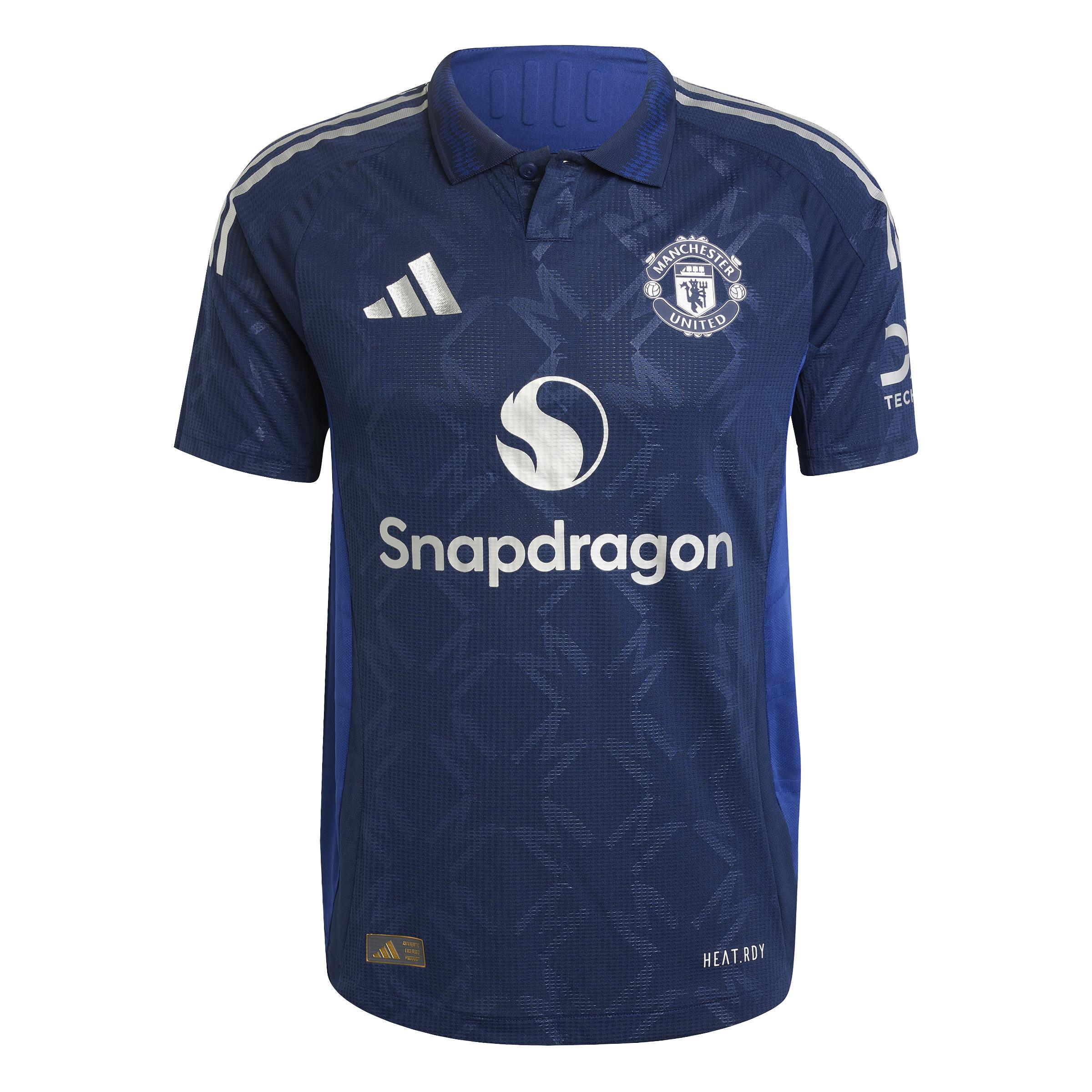 adidas  maillot extérieur authentique manchester united 2024/25 