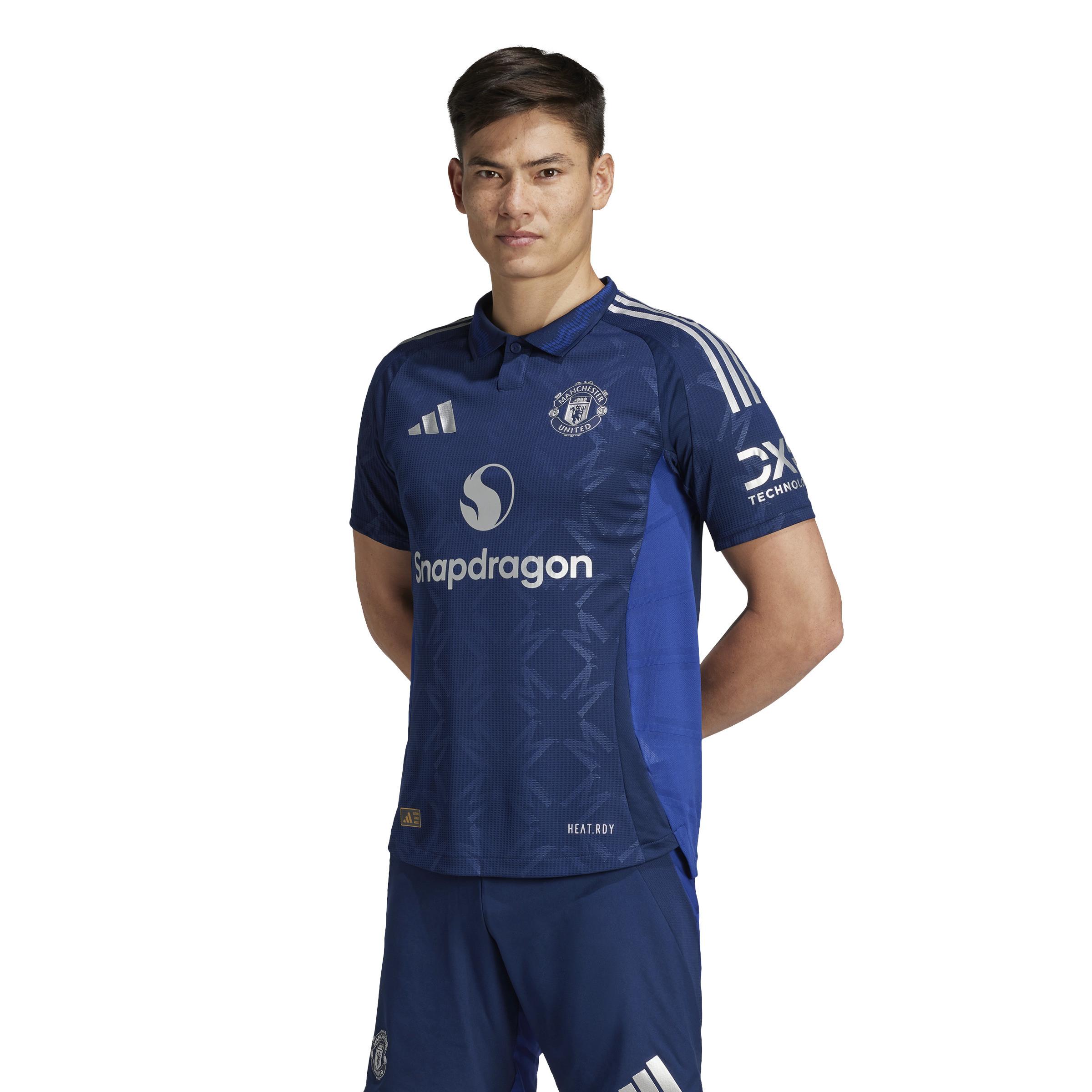 adidas  maillot extérieur authentique manchester united 2024/25 