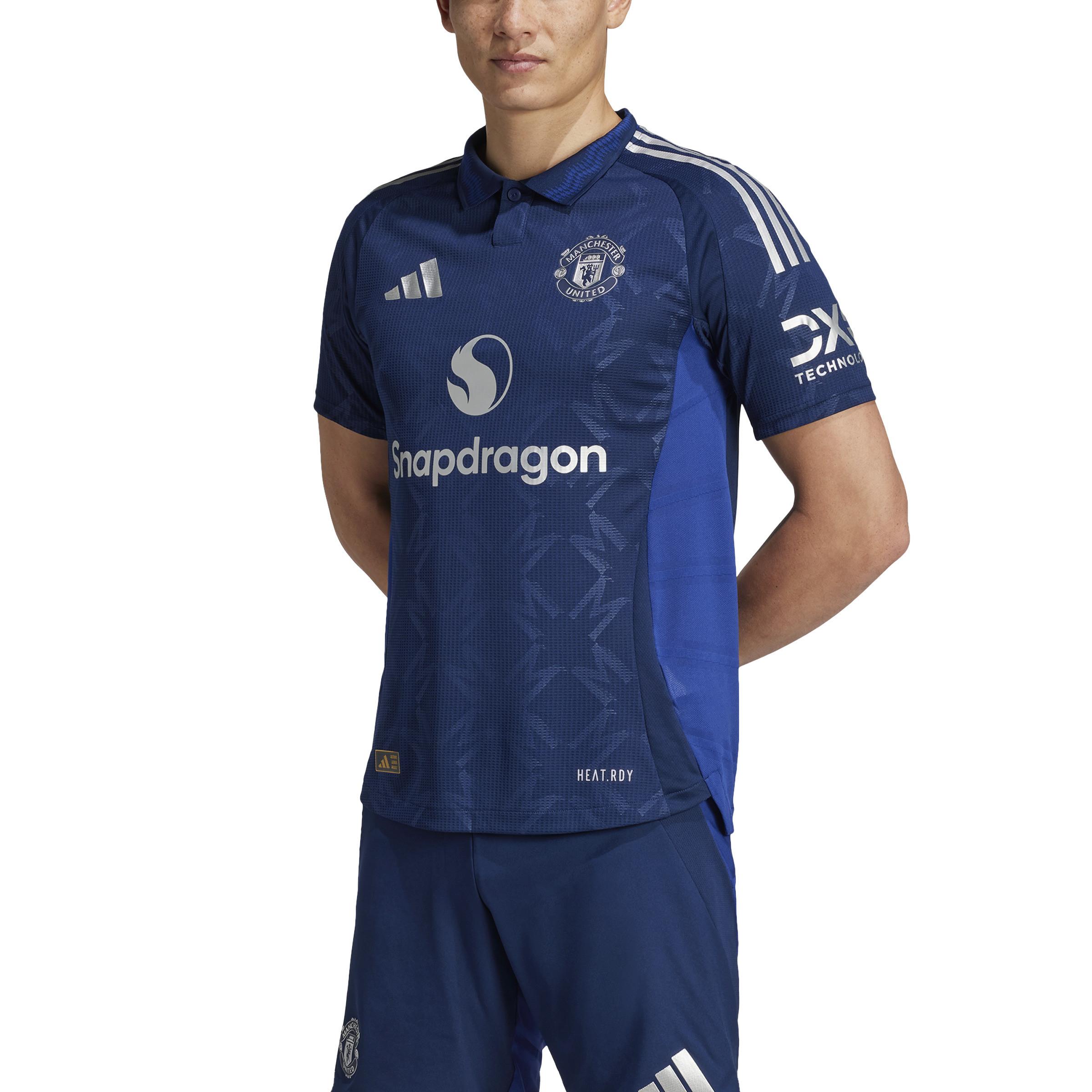 adidas  maillot extérieur authentique manchester united 2024/25 