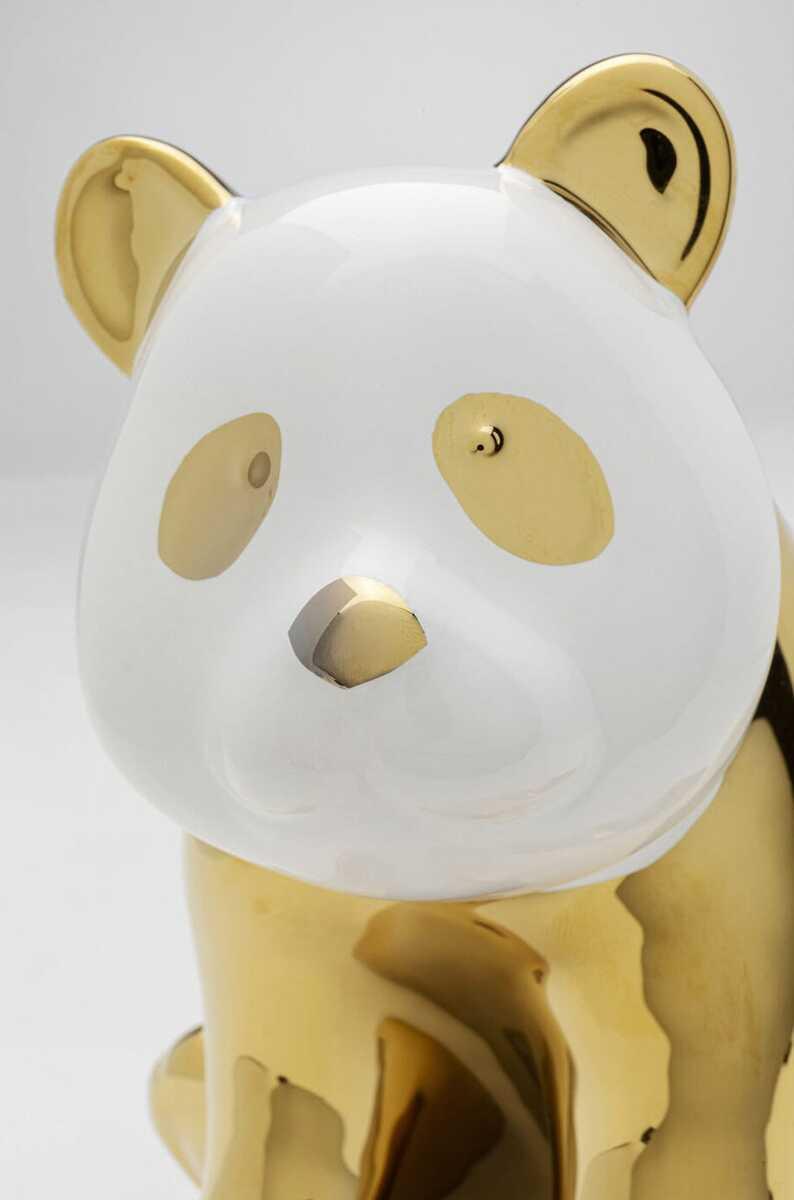 KARE Design Figura decorativa Panda seduto oro 18  