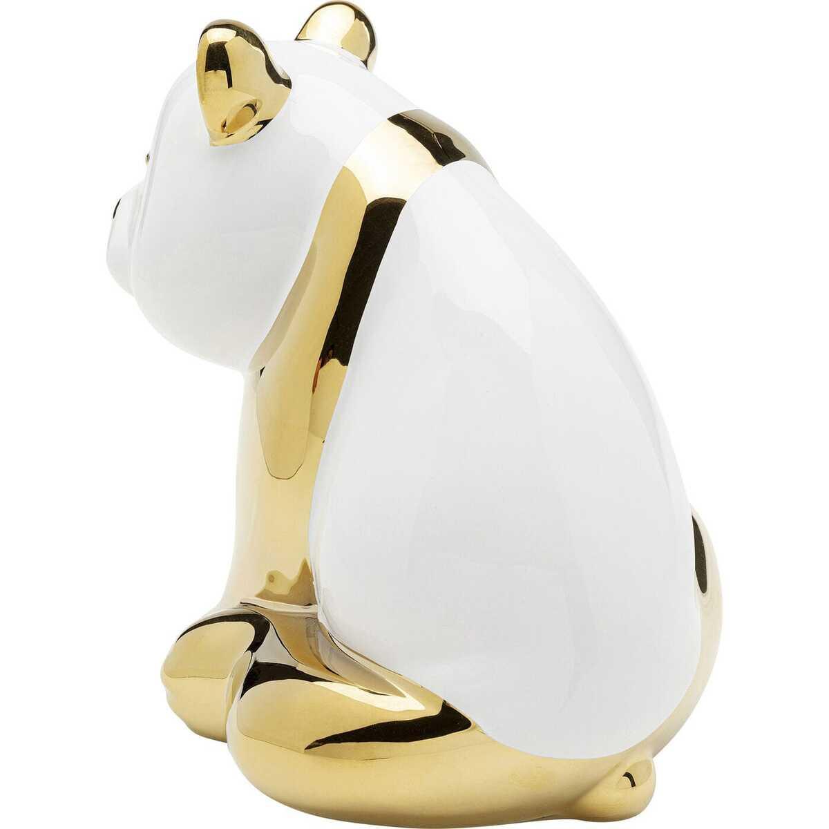 KARE Design Figura decorativa Panda seduto oro 18  