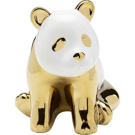 KARE Design Figurine décorative Panda Assis or 18  