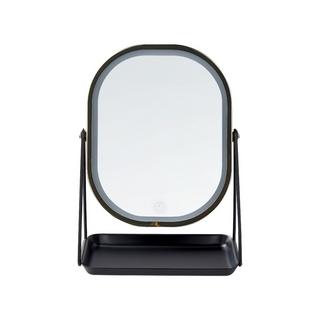 Beliani  Kosmetikspiegel aus Metall Modern DORDOGNE 