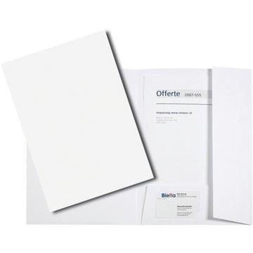 BIELLA Offertmappe Pearl#1 186400.01 weiss 225x315mm