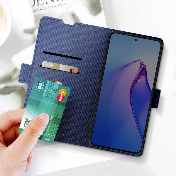 Avizar  Custodia portafoglio Oppo Reno 8 5G blu 