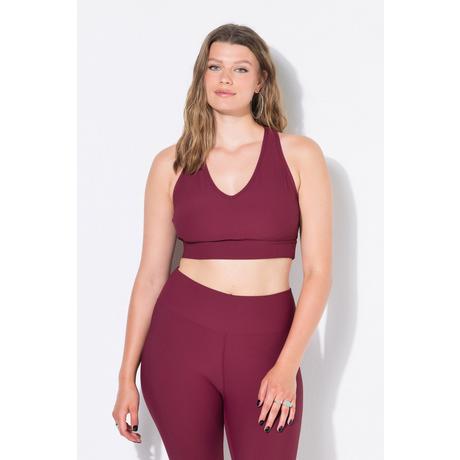 Studio Untold Soutien-gorge côtelé Bretelles croisées dans le dos  